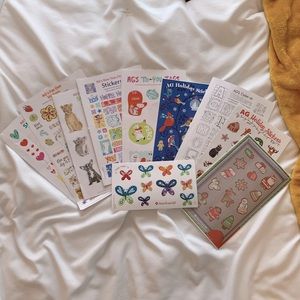 Assorted American Girl stickers